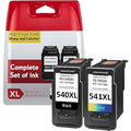 IKONK PG-540XL CL-541XL Ink Cartridges for Canon PIXMA TS5150 MG3650s | 2-Pack