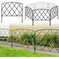Thealyn Rustproof Metal Garden Fence | 3m No-Dig Animal Barrier & Edging
