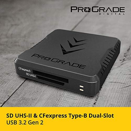 ProGrade Digital CFexpress Type B & SD UHS-II Dual-Slot Card Reader