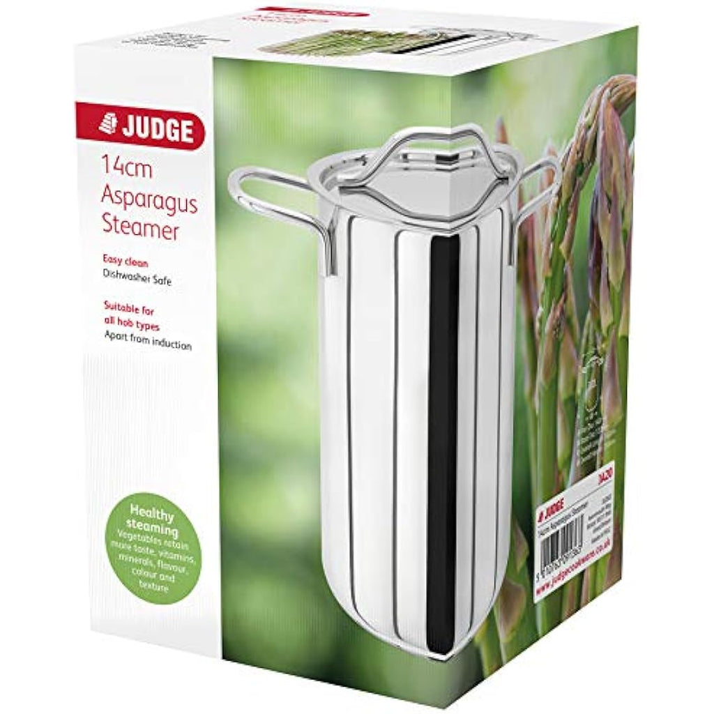 Judge Stainless Steel Vegetable Steamer Pot | 14cm Tall Food Steamer