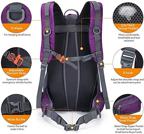 G4Free 45L Hiking Backpack – Waterproof Trekking & Travel Rucksack
