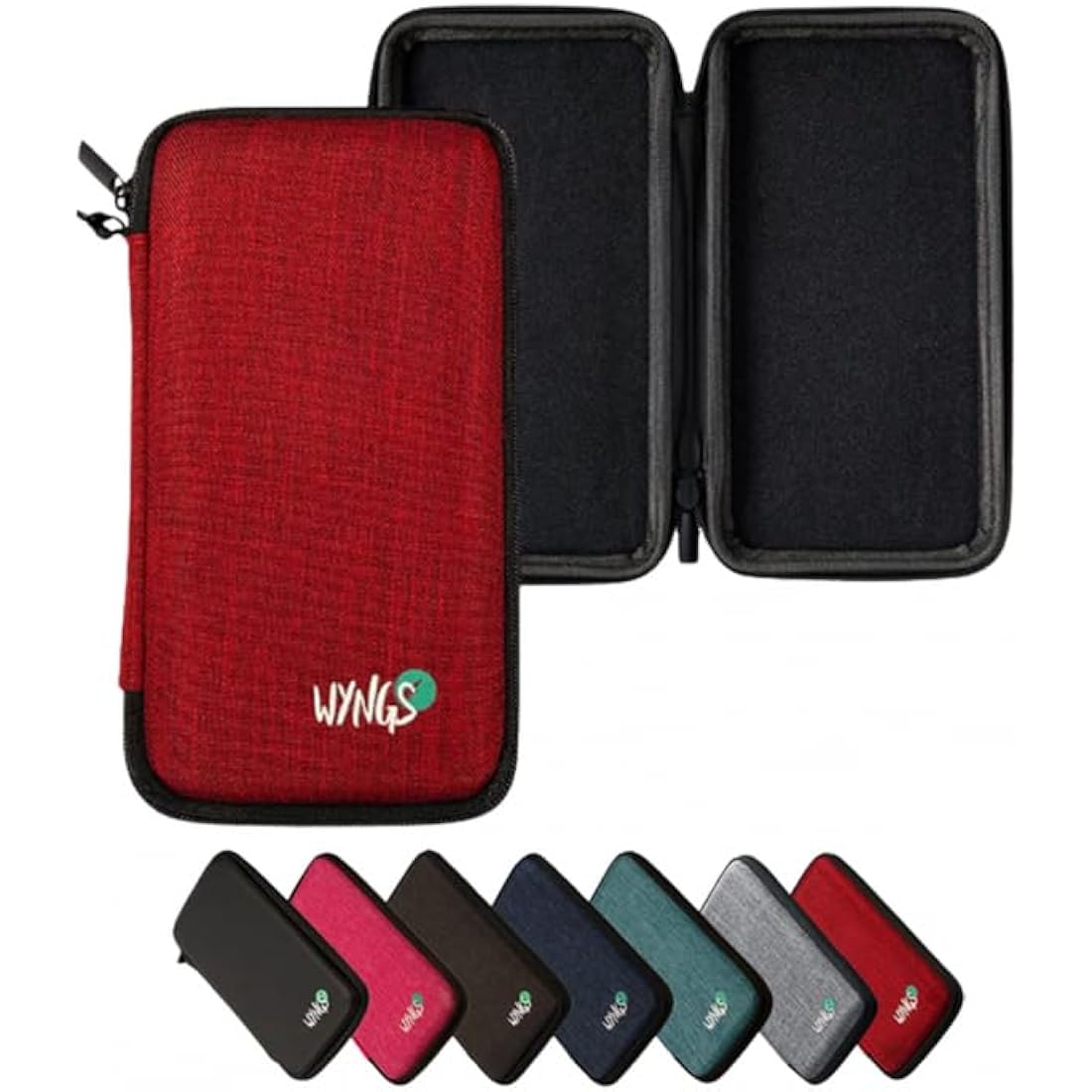 TI-82 Advanced Python Graphing Calculator Set with Red WYNGS Case