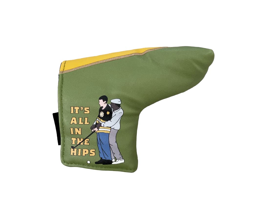 Balanced Co. All in The Hips Blade Putter Headcover - PU Leather Golf