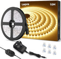 Lepro 10M Warm White LED Strip Light | Dimmable 24V Flexible Tape