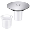 BRIOTA 90mm Shower Drain Cover – Chrome Plughole Trap with Hair Catcher