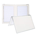 Bizzico 160 Slots Nail Gel Color Card | Leather Polish Display Book - White