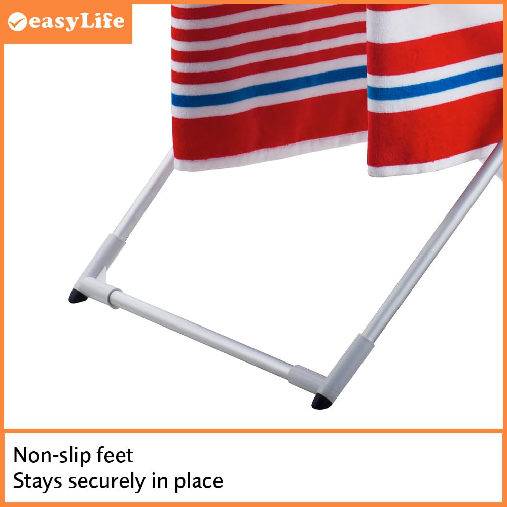 Easylife Electric Heated Clothes Drying Rack – 18 Rail Winged Airer
