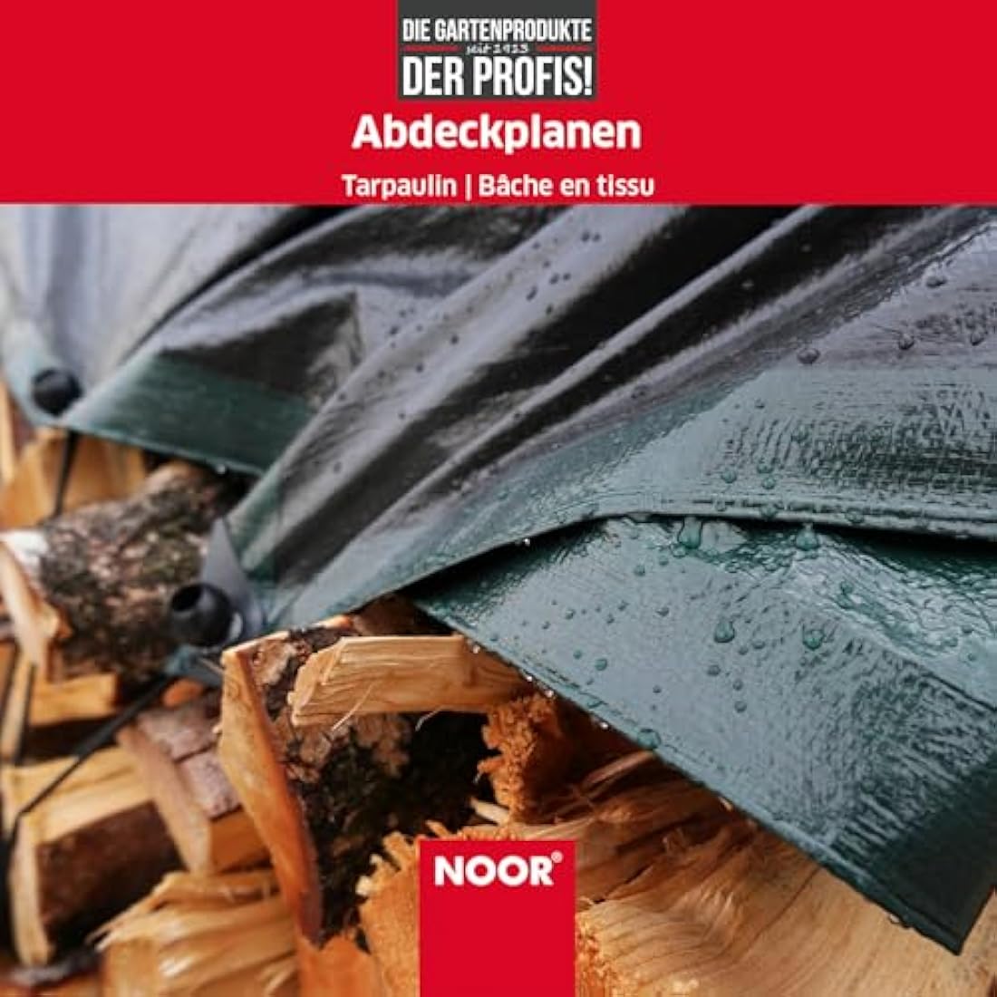 Noor Heavy-Duty Tarpaulin | 3x4m White Waterproof PP/PE Cover