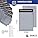 Sabco Grey Mailing Bags – 6.5 x 9" Waterproof Self-Adhesive (200 Pack)