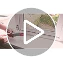 BeeGo Window Restrictor | Adhesive Child & Pet Safety Lock for UPVC - White