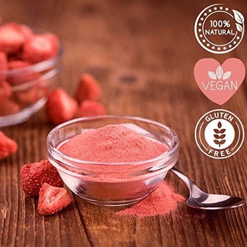 Freeze Dried Strawberry Powder – 500g Natural Fruit Powder