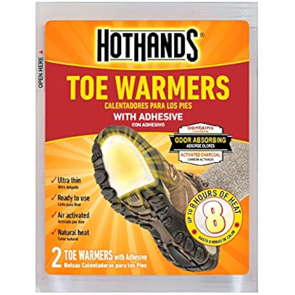 HotHands Toe Warmers – Air Activated Odourless Foot Warmers, 40 Pairs