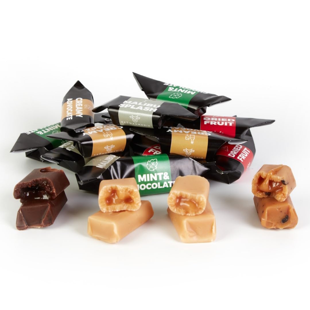 Mr Fudgesto Traditional Gourmet Fudge Mix – 1kg Bulk Candy Gift Box
