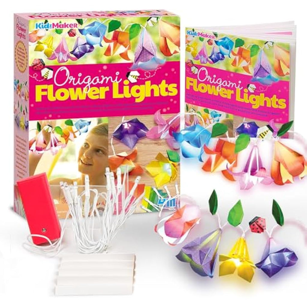 4M Create Your Own Origami Lights – DIY Paper Art Home Decor Kit