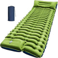 Yuzonc Ultralight Inflatable Camping Sleeping Pad with Built-in Foot Pump