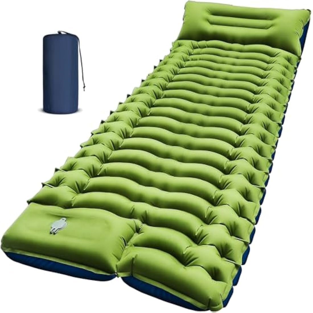 Yuzonc Ultralight Inflatable Camping Sleeping Pad with Built-in Foot Pump