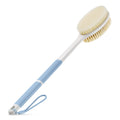Back Scrubber – 17" Long Handle Dual Sided Stiff & Soft Bristles