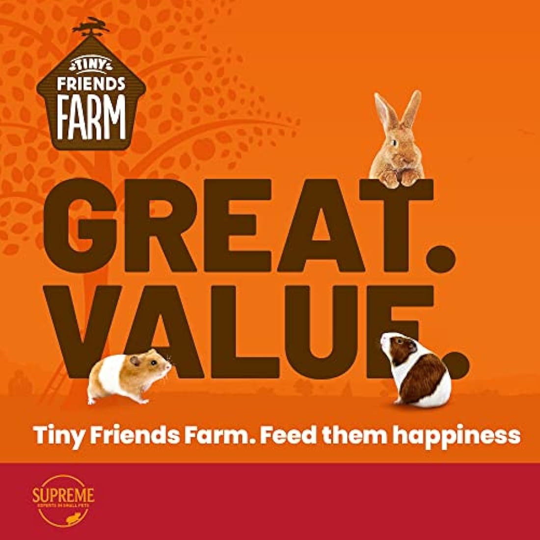 Supreme Petfoods Reggie Rat & Mimi Mouse Tasty Mix Food - 2.5kg