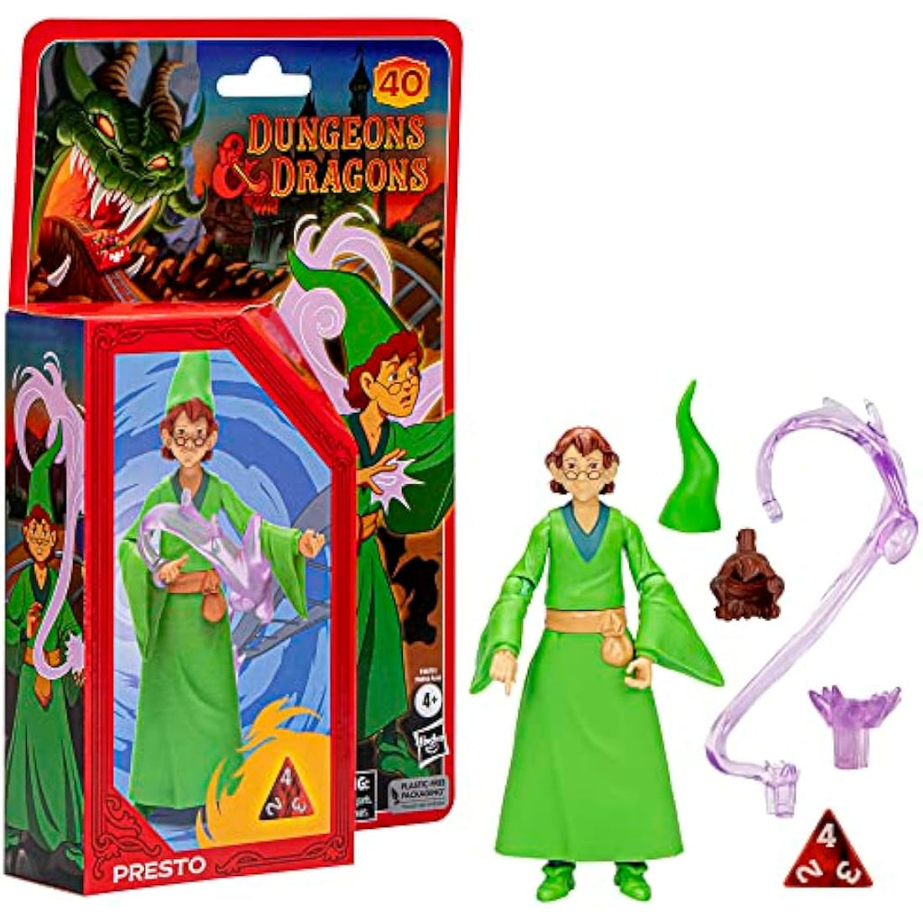 Hasbro Dungeons & Dragons Presto Action Figure - Cartoon Collectible