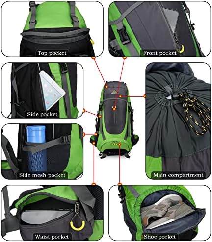 Doshwin 70L Hiking Backpack – Large Trekking Rucksack for Men & Women