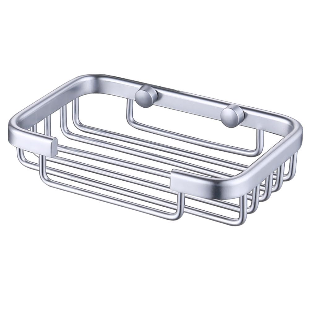 Aluminium Soap Dish – Rustproof Metal Holder with Drain
