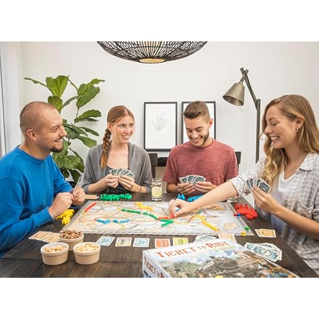 Days of Wonder Ticket to Ride Europe Strategy Board Game, Ages 8+