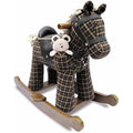 Little Bird Told Me Rufus & Ted Rocking Horse – Plush Wooden Rocker