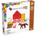 MAGNA-TILES Farm Animals Magnetic Building Set – 25-Piece STEAM Toy