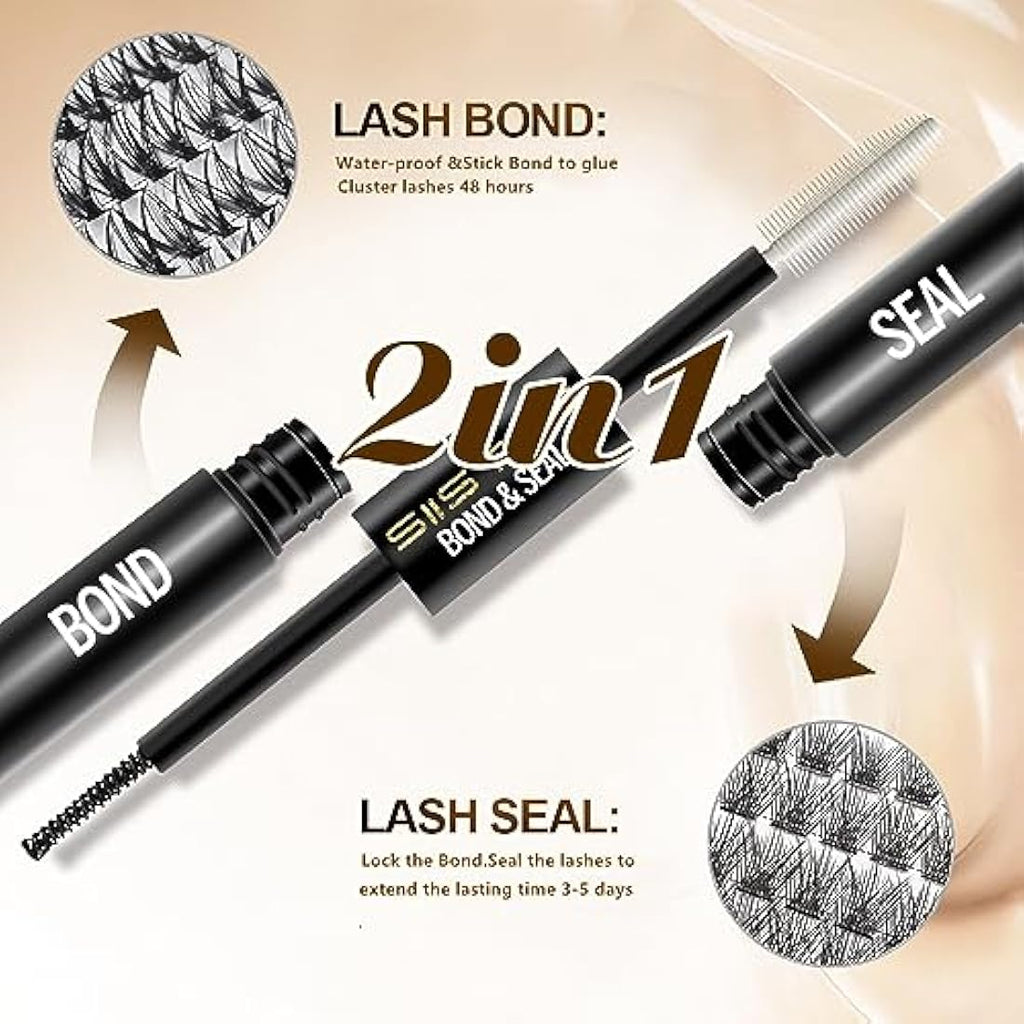Jolof Store Lash Bond and Seal | Strong Hold DIY Cluster Eyelash Glue