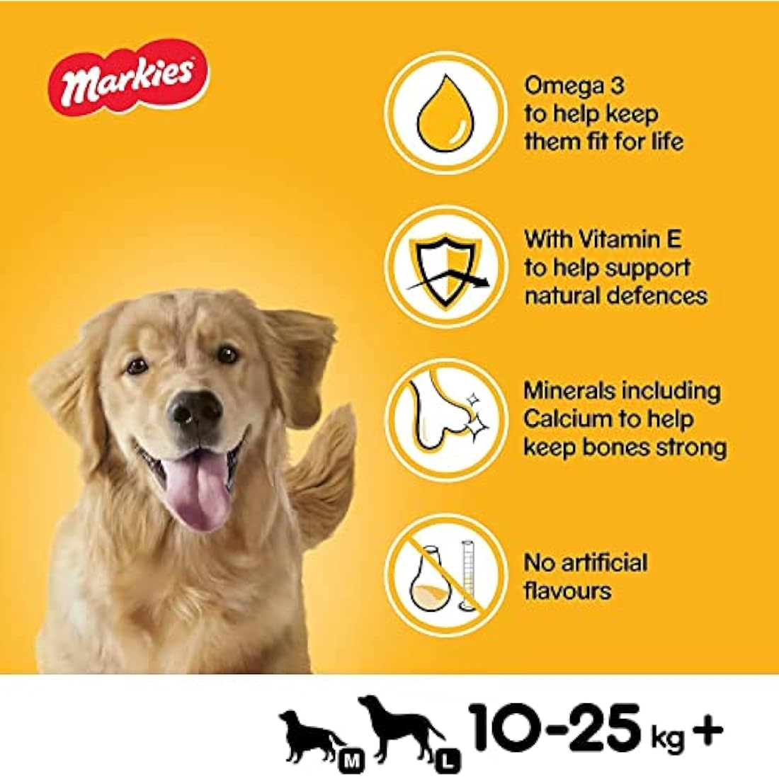 Pedigree Markies Marrowbone Dog Treats – Crunchy Biscuits, 12.5kg Box