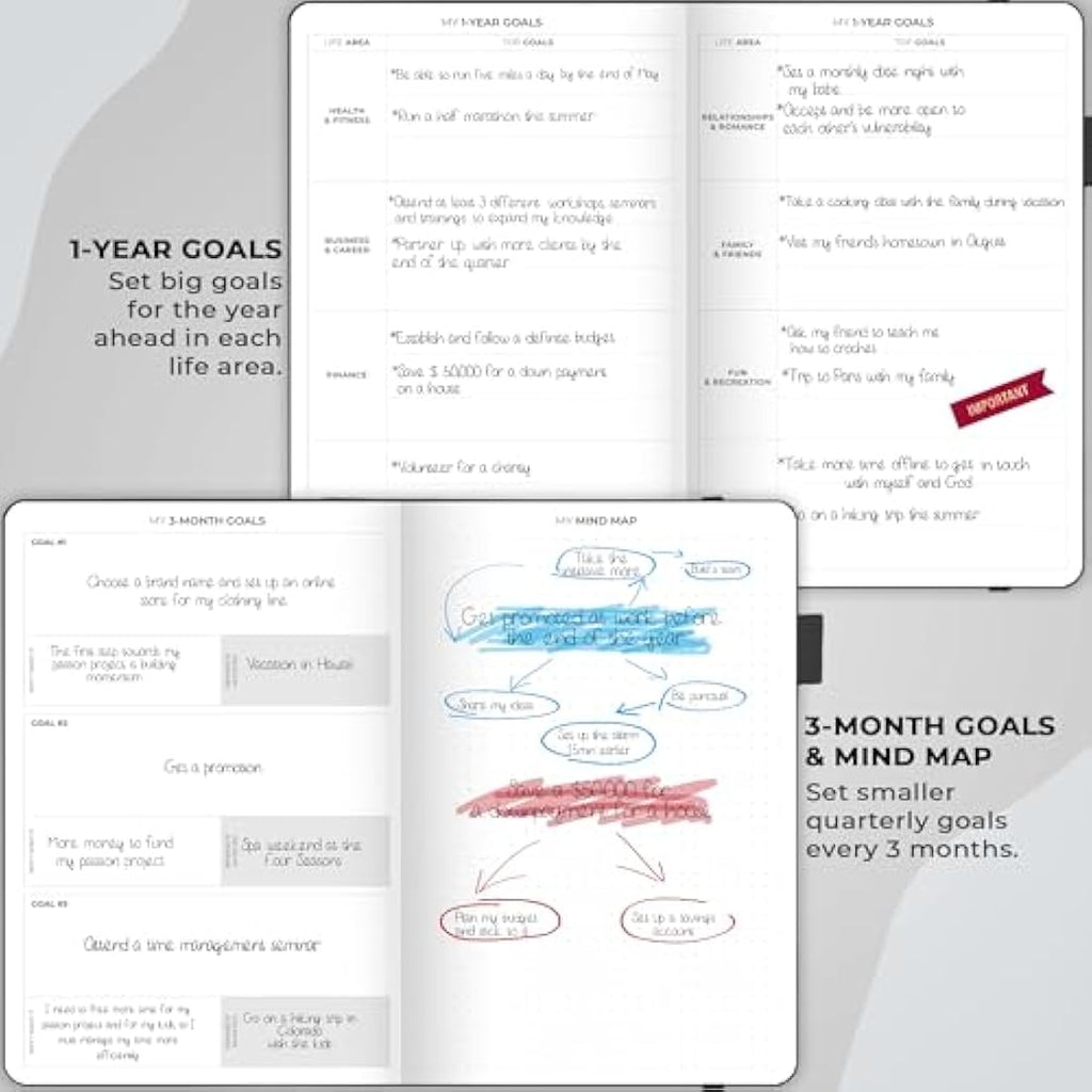 Clever Fox Undated Weekly Planner – A5 Hourly Schedule & Organizer