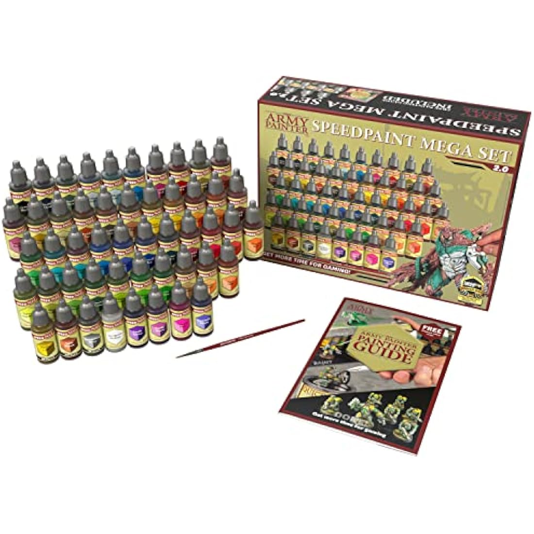 The Army Painter Speedpaint Mega Set 2.0 - 50 Miniature Acrylic Paints