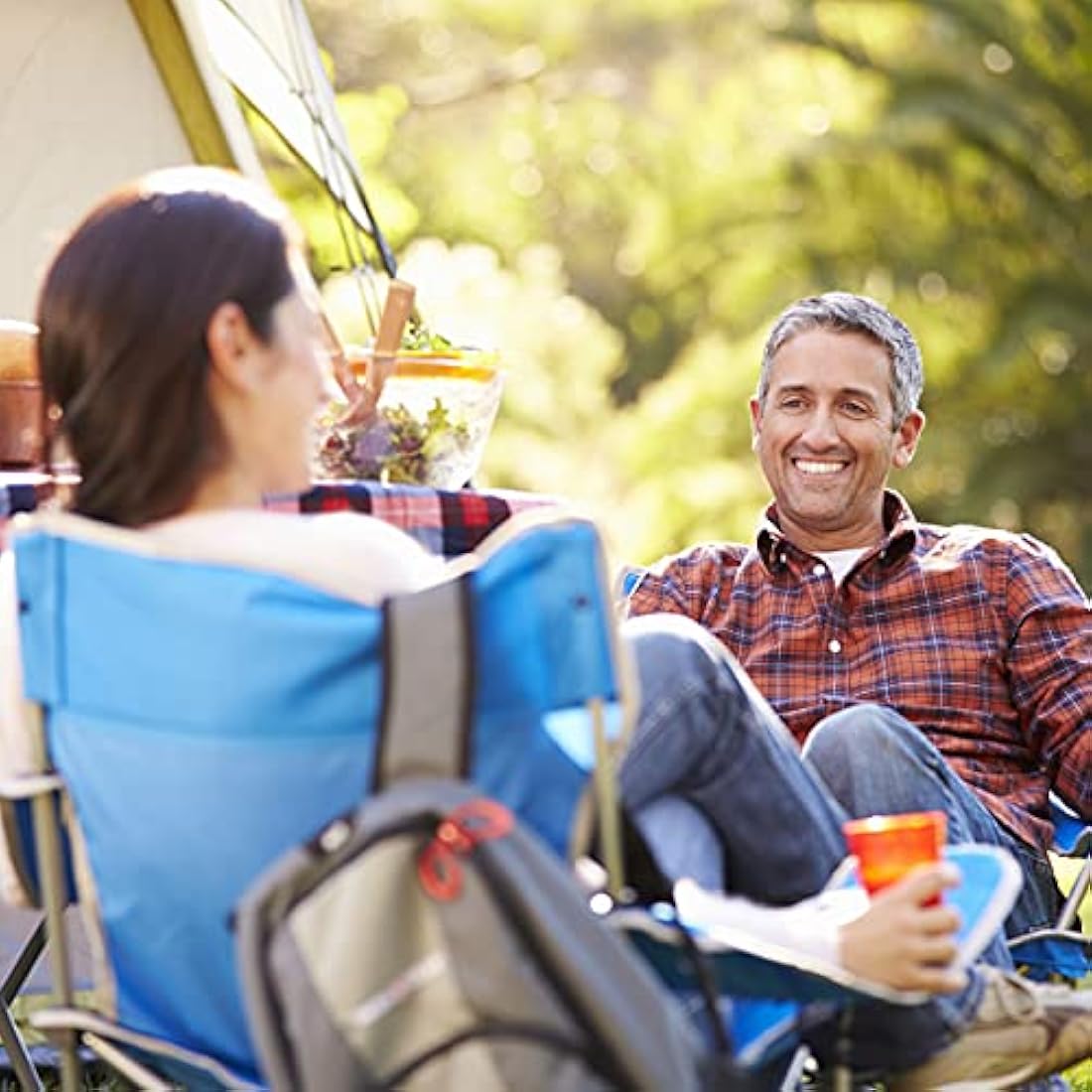 Relaxdays Heavy Duty Tent Stakes – 4 Pack Galvanized Steel for Rocky Ground