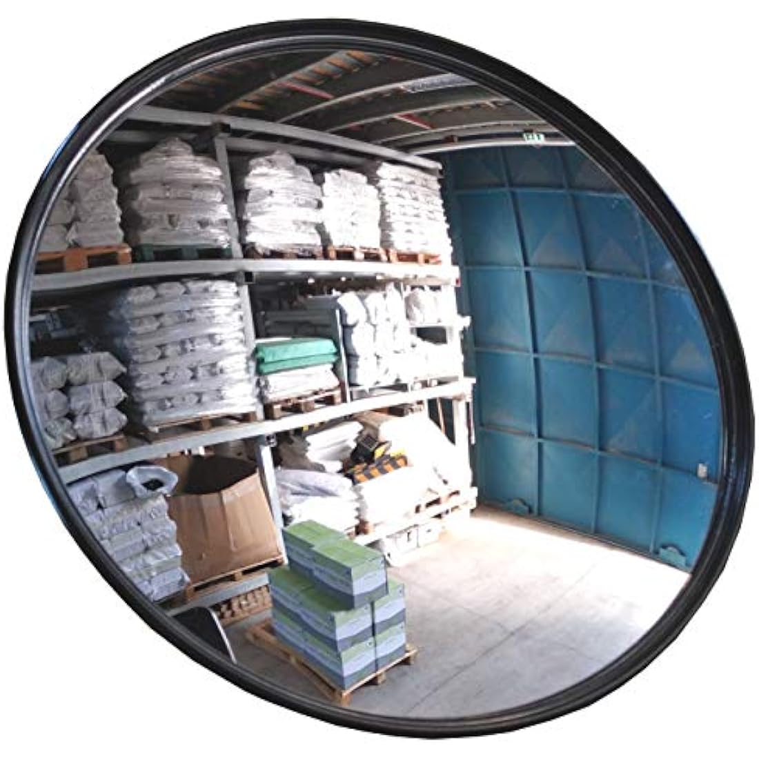 SNS SAFETY Convex Traffic Mirror | 22cm Wide-Angle Safety Mirror