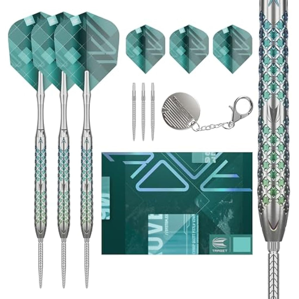 Target Darts Rove 90% Tungsten Steel Tip Set | Swiss Point Professional