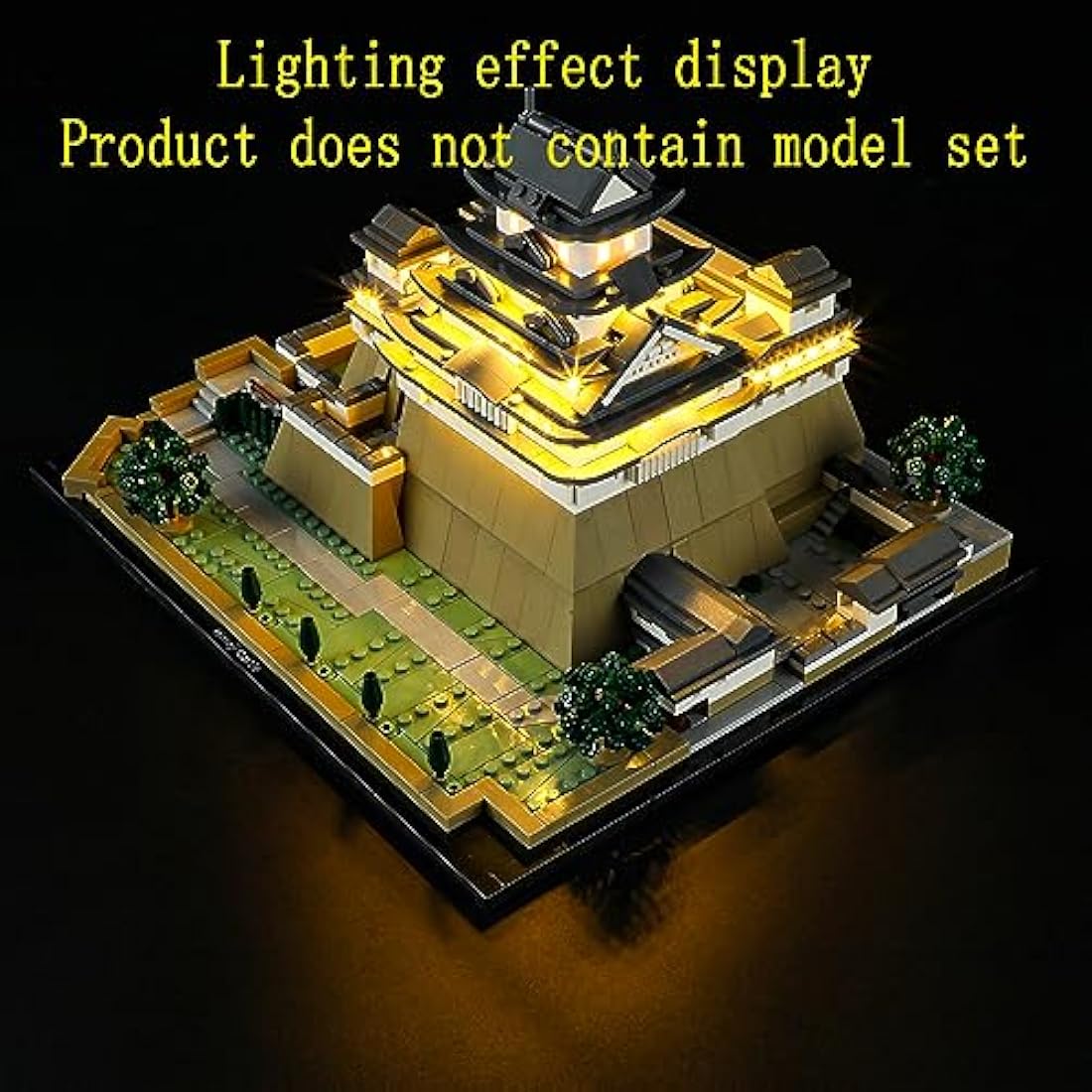 GEAMENT LED Light Kit for LEGO Himeji Castle 21060 - Lighting Set