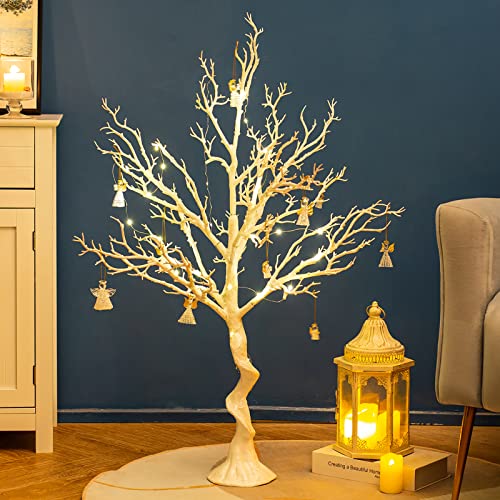 Sziqiqi 105cm White Twig Tree | Large Decorative Wedding Centerpiece