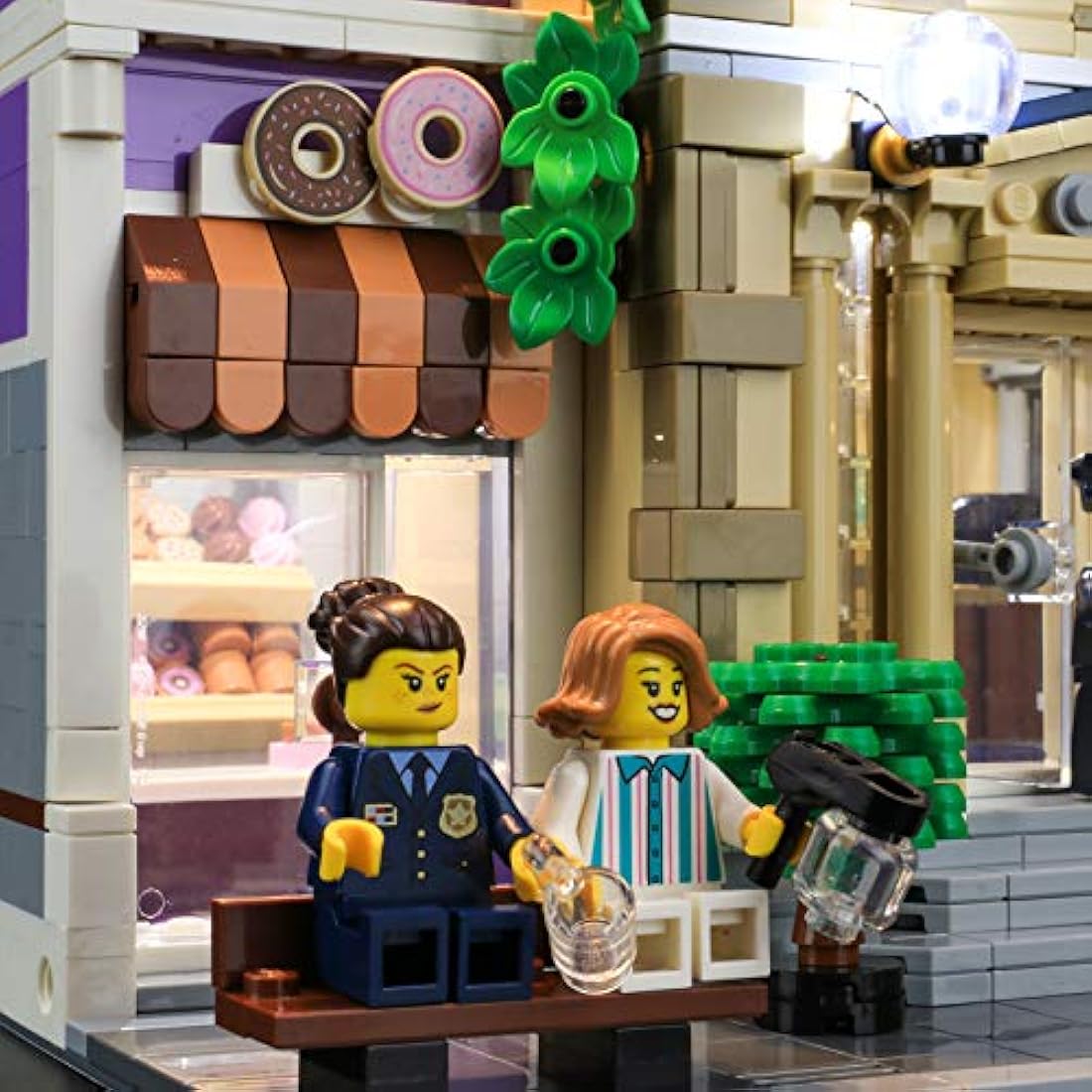 Briksmax LED Lighting Kit for LEGO 10278 Police Station | Remote Control