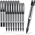 Jolof Store Rollerball Pens - 16 Pack 0.5mm Fine Point Black Gel Pens