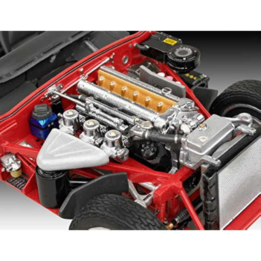 Revell Jaguar E-Type Coupé Model Kit – 1:24 Scale Plastic Model