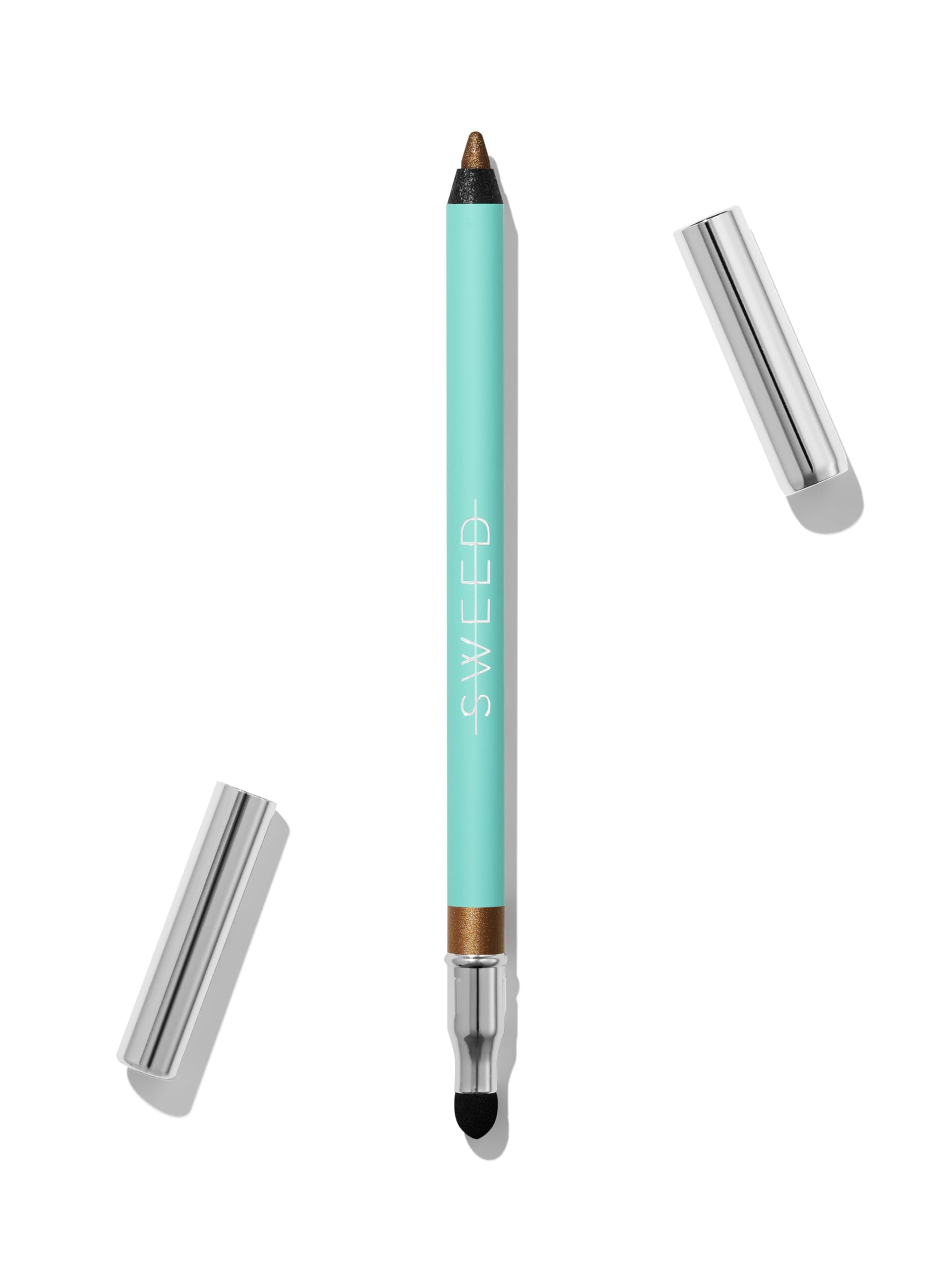 Sweed Satin Eyeliner – Golden Beetle Metallic Bronze Eye Pencil