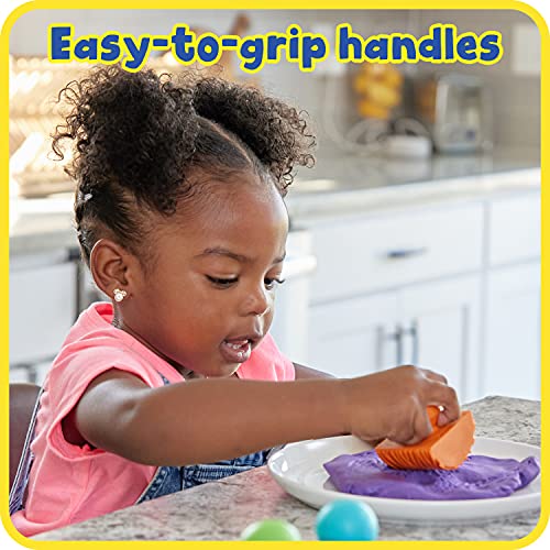 READY 2 LEARN Animal Rockers - Set of 4 Easy Grip Paint and Dough Stampers