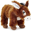 Zappi Co Recycled Plush Donkey Toy | 21cm Eco-Friendly Stuffed Animal