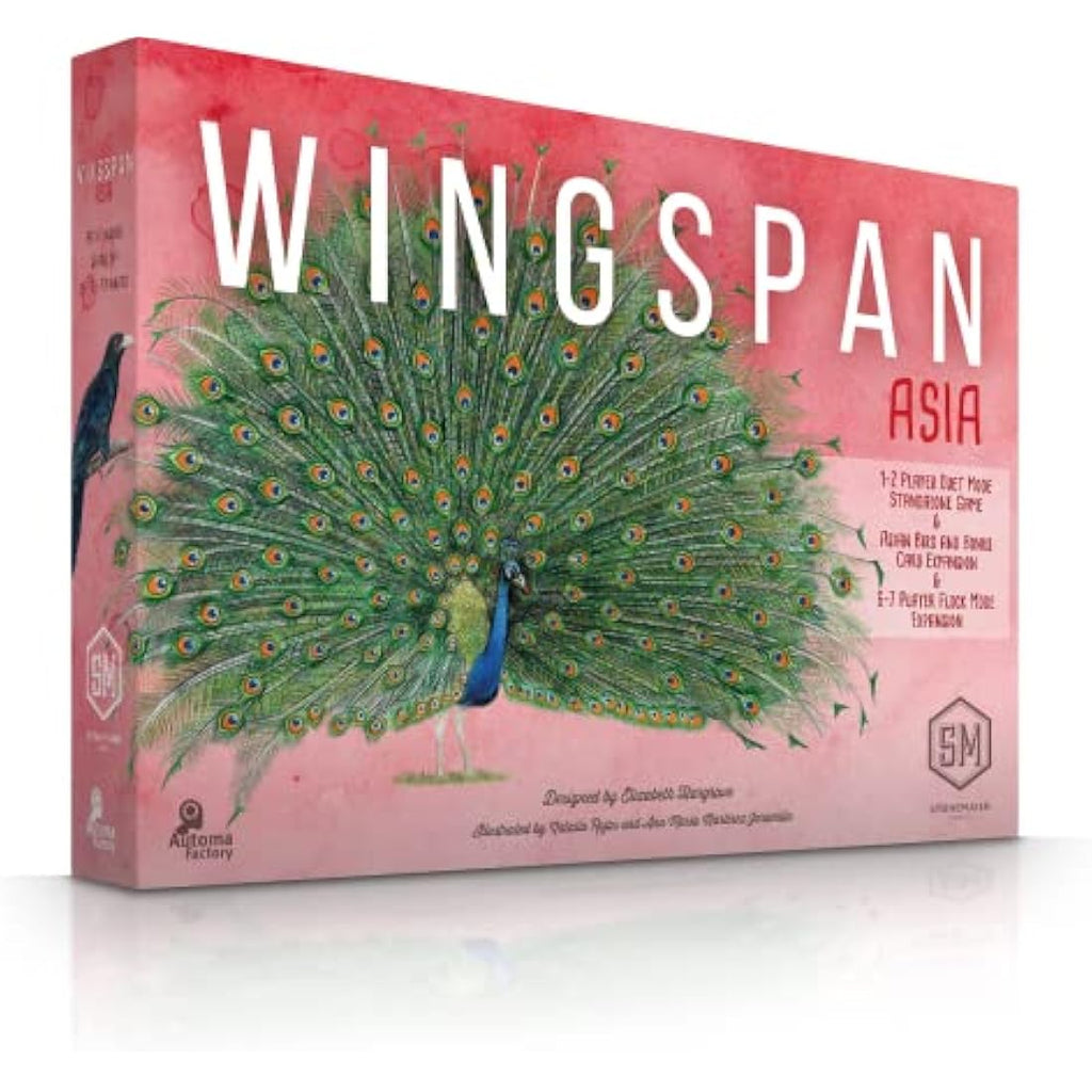 Stonemaier Games Wingspan Asia – Standalone & Expansion Board Game