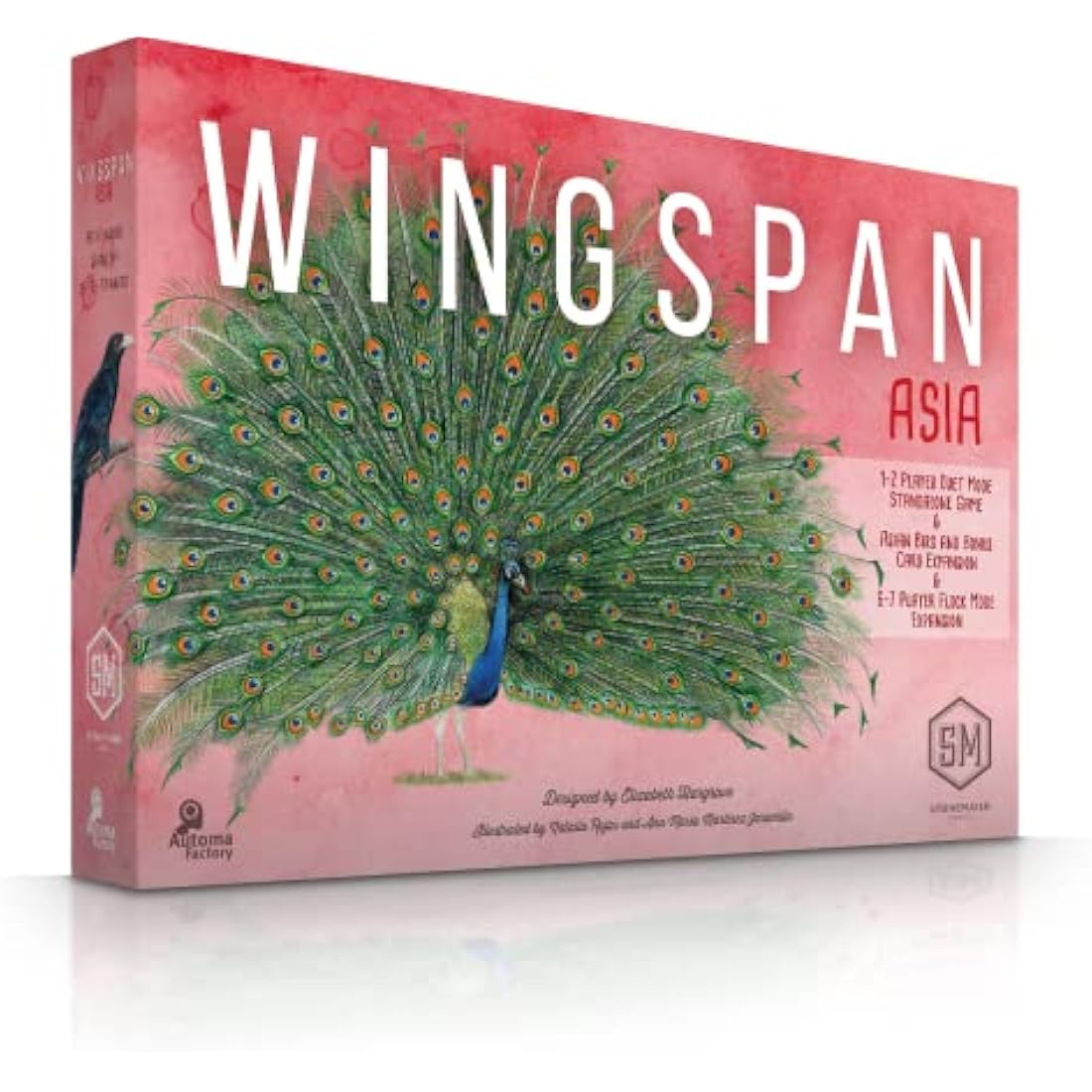 Stonemaier Games Wingspan Asia – Standalone & Expansion Board Game