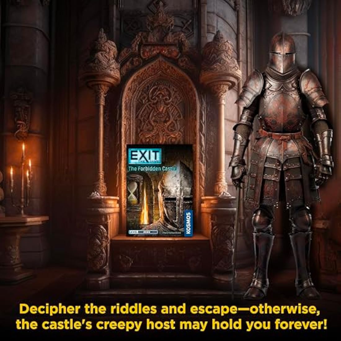Thames & Kosmos EXIT: The Forbidden Castle Escape Room Board Game