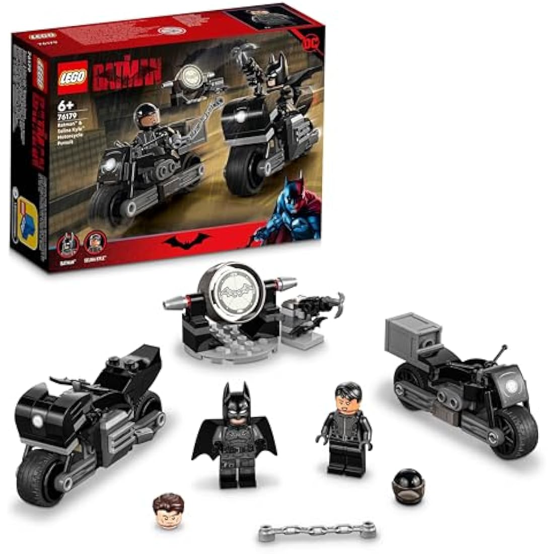 LEGO DC Batman & Selina Kyle Motorcycle Pursuit 76179 Building Set