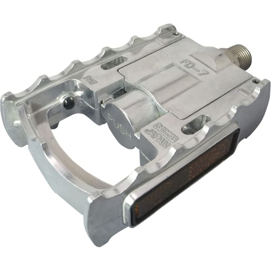MKS FD-7 Folding Pedals – Compact Metallic Urban Commuter Bike Pedals