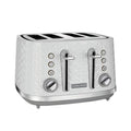 Morphy Richards Vector 4 Slice Toaster | High Gloss White – 248134