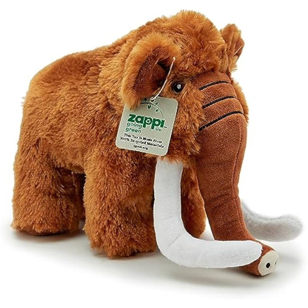 Zappi Co Mammoth Plush Toy – 23cm Ultra Soft Recycled Eco-Friendly Gift
